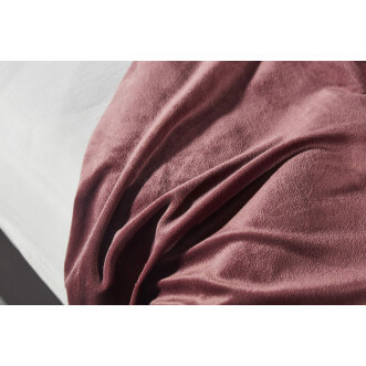 Плед искусственный мех Sofi De Marko Ричард марсала