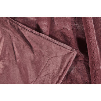 Плед искусственный мех Sofi De Marko Ричард марсала - купить по низким ценам в Lux-Postel.com