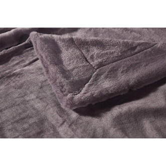 Плед искусственный мех Sofi De Marko Ричард мокко - купить по низким ценам в Lux-Postel.com