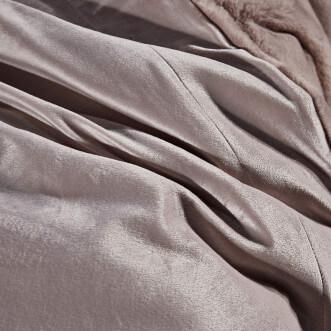 Плед искусственный мех Sofi De Marko Ричард пепельная роза - купить по низким ценам в Lux-Postel.com