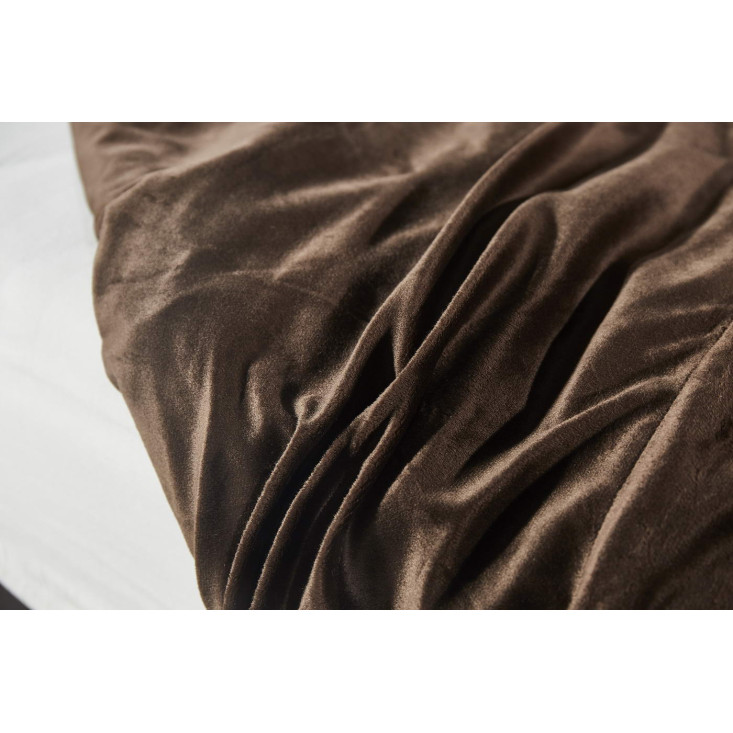 Плед искусственный мех Sofi De Marko Ричард шоколад