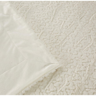 Плед искусственный мех Sofi De Marko Теодор белое - купить по низким ценам в Lux-Postel.com