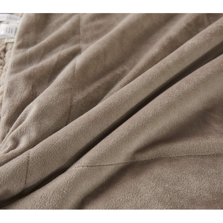 Плед искусственный мех Sofi De Marko Теодор мокко