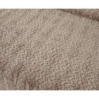 Плед искусственный мех Sofi De Marko Теодор мокко - купить по низким ценам в Lux-Postel.com