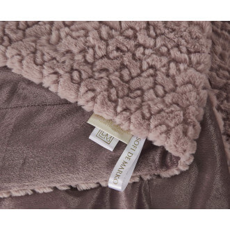 Плед искусственный мех Sofi De Marko Теодор пепельная роза отзывы