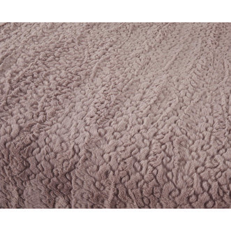 Плед искусственный мех Sofi De Marko Теодор пепельная роза - купить по низким ценам в Lux-Postel.com