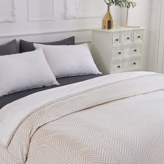 Плед искусственный мех Sofi De Marko Флоренс беж фото