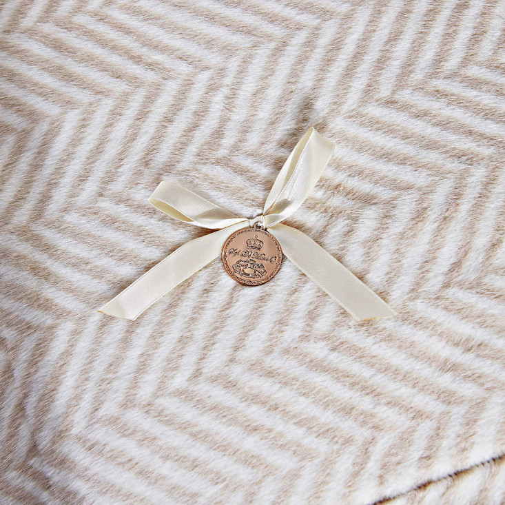 Плед искусственный мех Sofi De Marko Флоренс беж