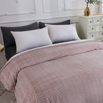 Плед искусственный мех Sofi De Marko Флоренс пепельная роза описание