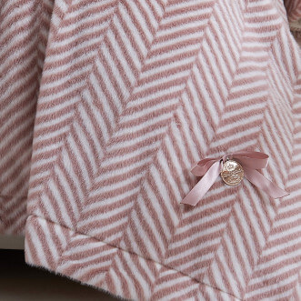 Плед искусственный мех Sofi De Marko Флоренс пепельная роза отзывы