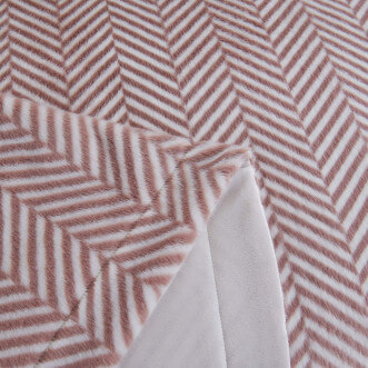 Плед искусственный мех Sofi De Marko Флоренс пепельная роза - купить по низким ценам в Lux-Postel.com