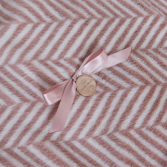 Плед искусственный мех Sofi De Marko Флоренс пепельная роза - купить по низким ценам в Lux-Postel.com