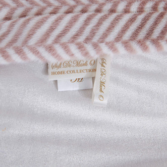 Плед искусственный мех Sofi De Marko Флоренс пепельная роза - купить по низким ценам в Lux-Postel.com