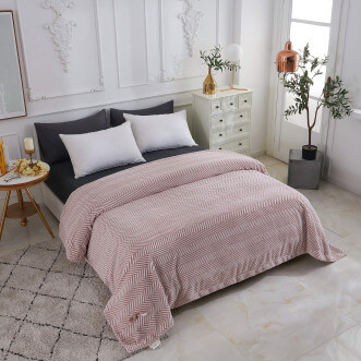 Плед искусственный мех Sofi De Marko Флоренс пепельная роза - купить по низким ценам в Lux-Postel.com