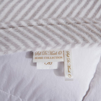 Плед искусственный мех Sofi De Marko Флоренс серый - купить по низким ценам в Lux-Postel.com