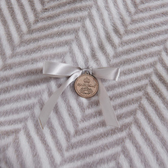 Плед искусственный мех Sofi De Marko Флоренс серый отзывы