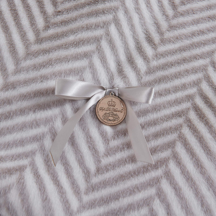 Плед искусственный мех Sofi De Marko Флоренс серый