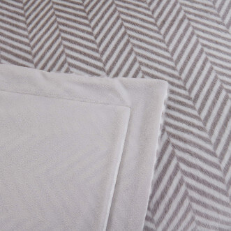 Плед искусственный мех Sofi De Marko Флоренс серый - купить по низким ценам в Lux-Postel.com