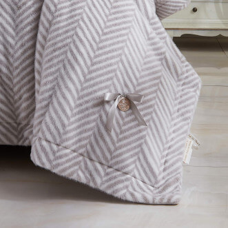 Плед искусственный мех Sofi De Marko Флоренс серый - купить по низким ценам в Lux-Postel.com