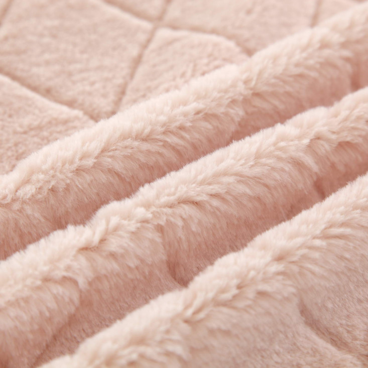 Плед искусственный мех Sofi De Marko Элайза персик