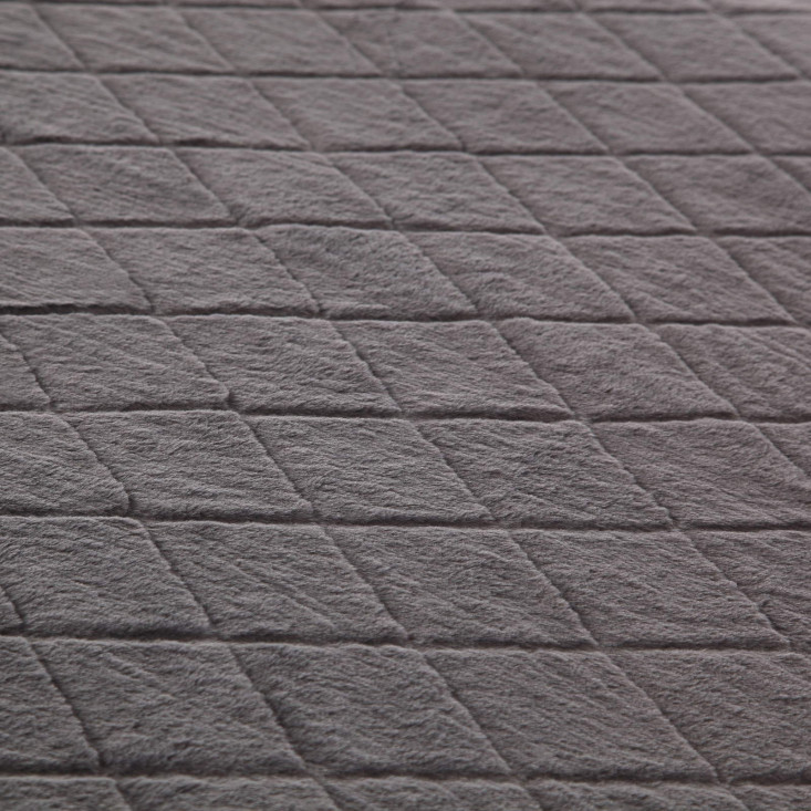 Плед искусственный мех Sofi De Marko Элайза серый