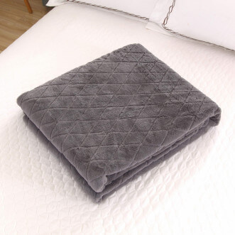 Плед искусственный мех Sofi De Marko Элайза серый - купить по низким ценам в Lux-Postel.com