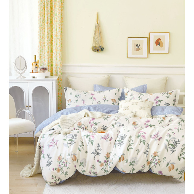 Постельное белье семейное сатин Valtery С-512