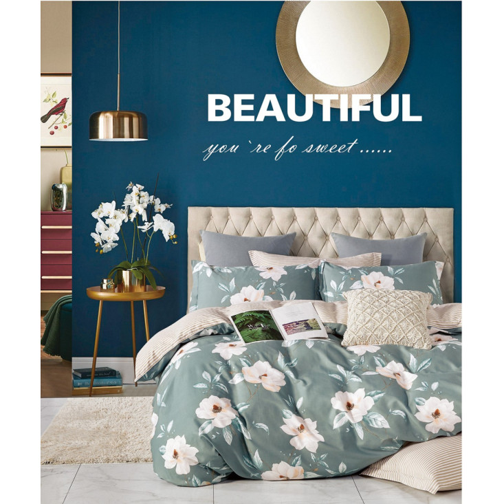 Постельное белье 2 спальное сатин Valtery С-519