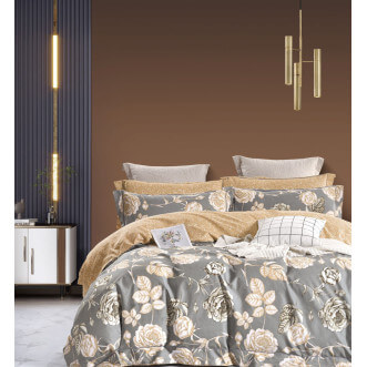 Постельное белье евро сатин люкс Valtery RS-324