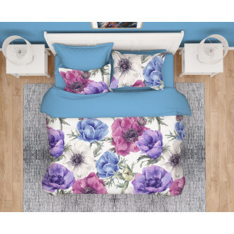 Постельное белье 2 спальное сатин люкс Valtery RS-424