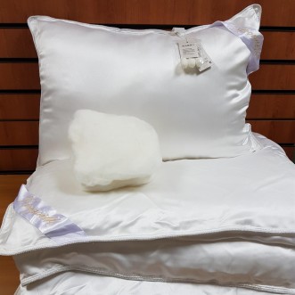 Шелковая подушка Luxury 50x70 KingSilk белая