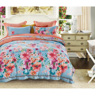 Постельное белье евро сатин Cristelle Amante AM04-117