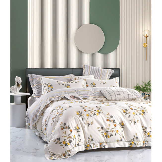 Постельное белье евро сатин Cristelle Amante AM04-104