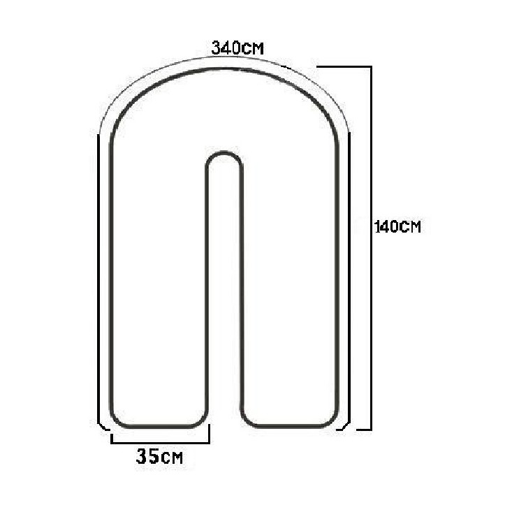 Подушка для беременных U340 Традиция Альвитек