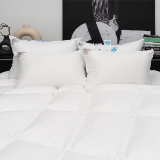 Подушка пуховая 50х70 German Grass мягкая Пуховое облако (Cloud Down) европейское качество в магазине Lux-Postel.com