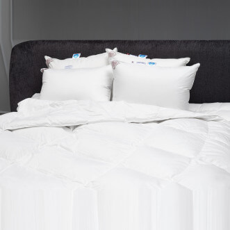 Одеяло 1,5 спальное 160х220 облегченное German Grass Воздушный пух (Air Down) из пуха в магазине Lux-Postel.com