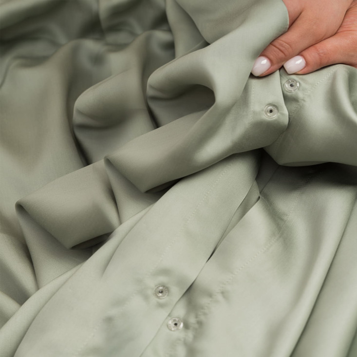 Наволочки тенсел 50х90 Olive Brilliant Grass German Grass