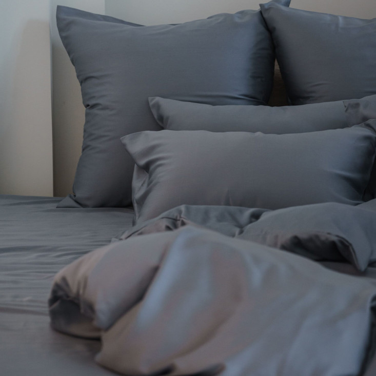 Простыня 200х200 на резинке Grey Brilliant Grass German Grass