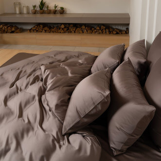 Пододеяльник тенсел 1,5 спальный 150х200 Havana Brown Brilliant Grass German Grass отзывы