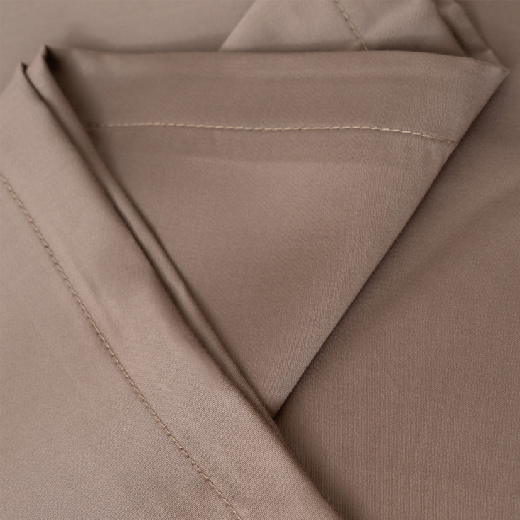 Постельное белье евро с простыней на резинке тенсел Havana Brown Brilliant Grass German Grass наволочки 70х70