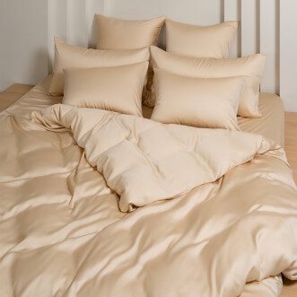 Пододеяльник тенсел 1,5 спальный 160х220 Vanilla Brilliant Grass German Grass