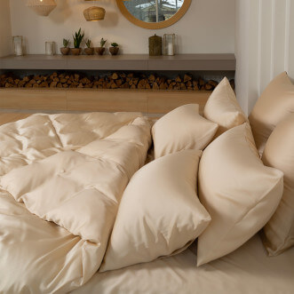 Пододеяльник тенсел 1,5 спальный 160х220 Vanilla Brilliant Grass German Grass