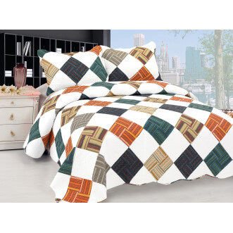 Покрывало Пэчворк 230х250 PW333-6338 Tango