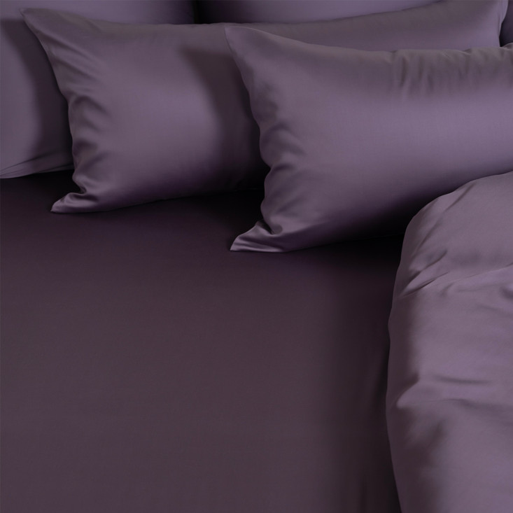 Пододеяльник тенсел 1,5 спальный 140х205 Violet Brilliant Grass German Grass