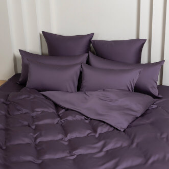 Пододеяльник тенсел 1,5 спальный 140х205 Violet Brilliant Grass German Grass фото