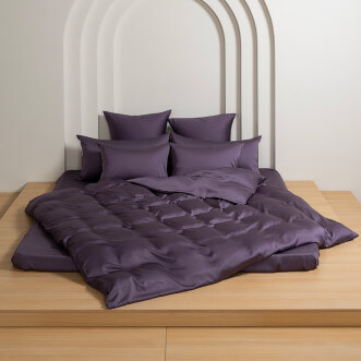 Пододеяльник тенсел 1,5 спальный 140х205 Violet Brilliant Grass German Grass отзывы