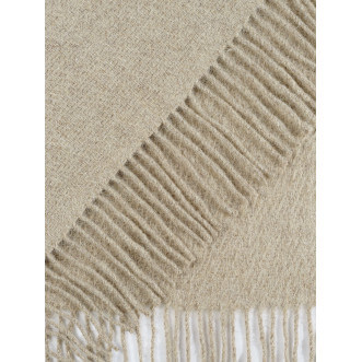 Шерстяной плед Valtery беж со скидкой в магазине Lux-Postel.com