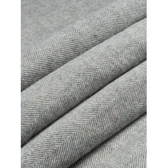 Шерстяной плед альпака меринос Valtery серый со скидкой в магазине Lux-Postel.com