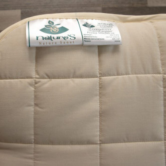 Наматрасник стеганный Золотой Мерино 90х200 Nature’s в магазине Люкс Постель