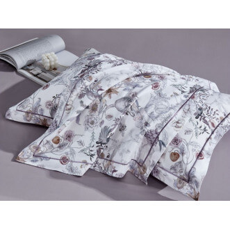 Постельное белье евро люкс мако-сатин Asabella Ракита фото